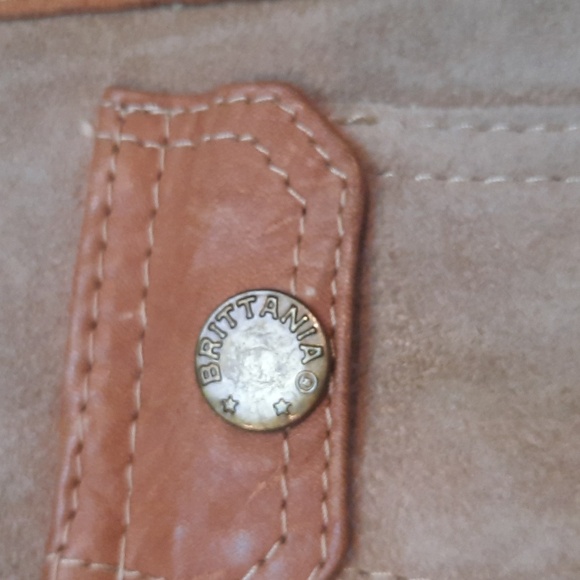 Vintage Brittania Leather Bird Hunting Vest - Picture 4 of 5